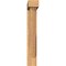 Ekena Millwork Traditional Block Smooth Bracket w/ Offset Brace, Western Red Cedar, 5 1/2"W x 28"D x 36"H BKT0604X28X36TRA05SWR - alternate 2